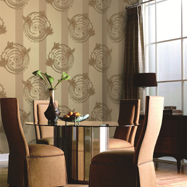 vinyl wallpaper with modern design