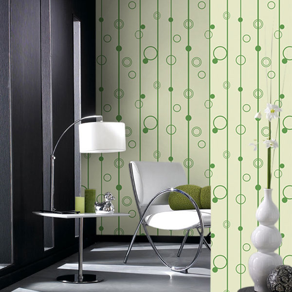 stripes pattern pvc wallpaper