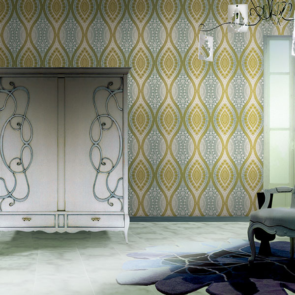 vinyl wallpaper with classical design