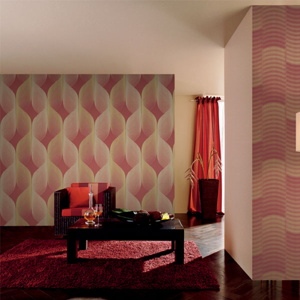 vinyl wallpaper with modern design