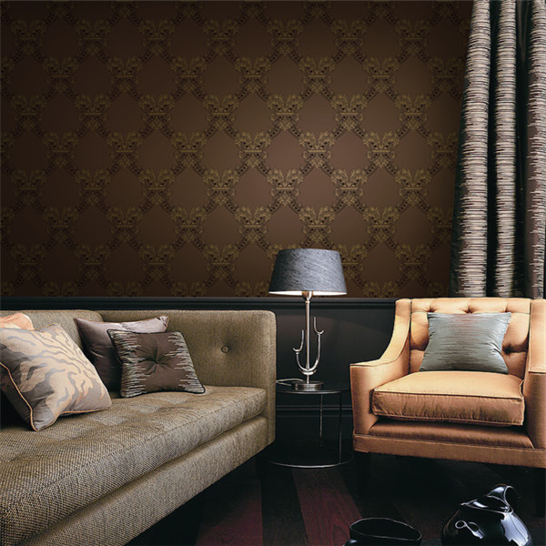 Italian Deep Embossed PVC Wallpaper