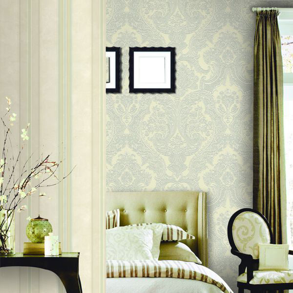 damask design wallcovering